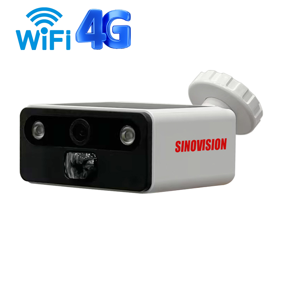 Sinovision 4G Spotlight Solar Bullet Camera