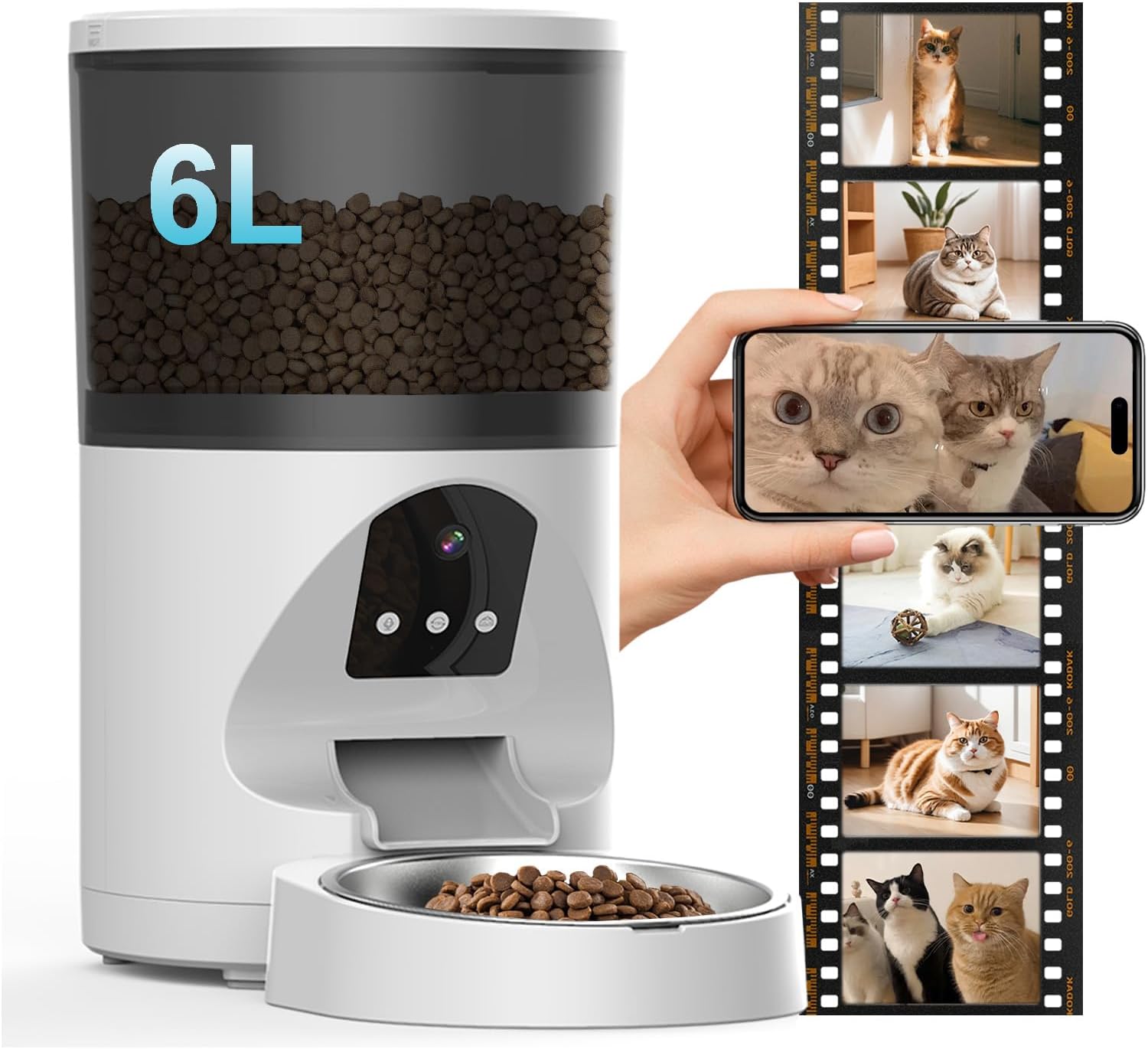 F1A Pet Feeder with Camera