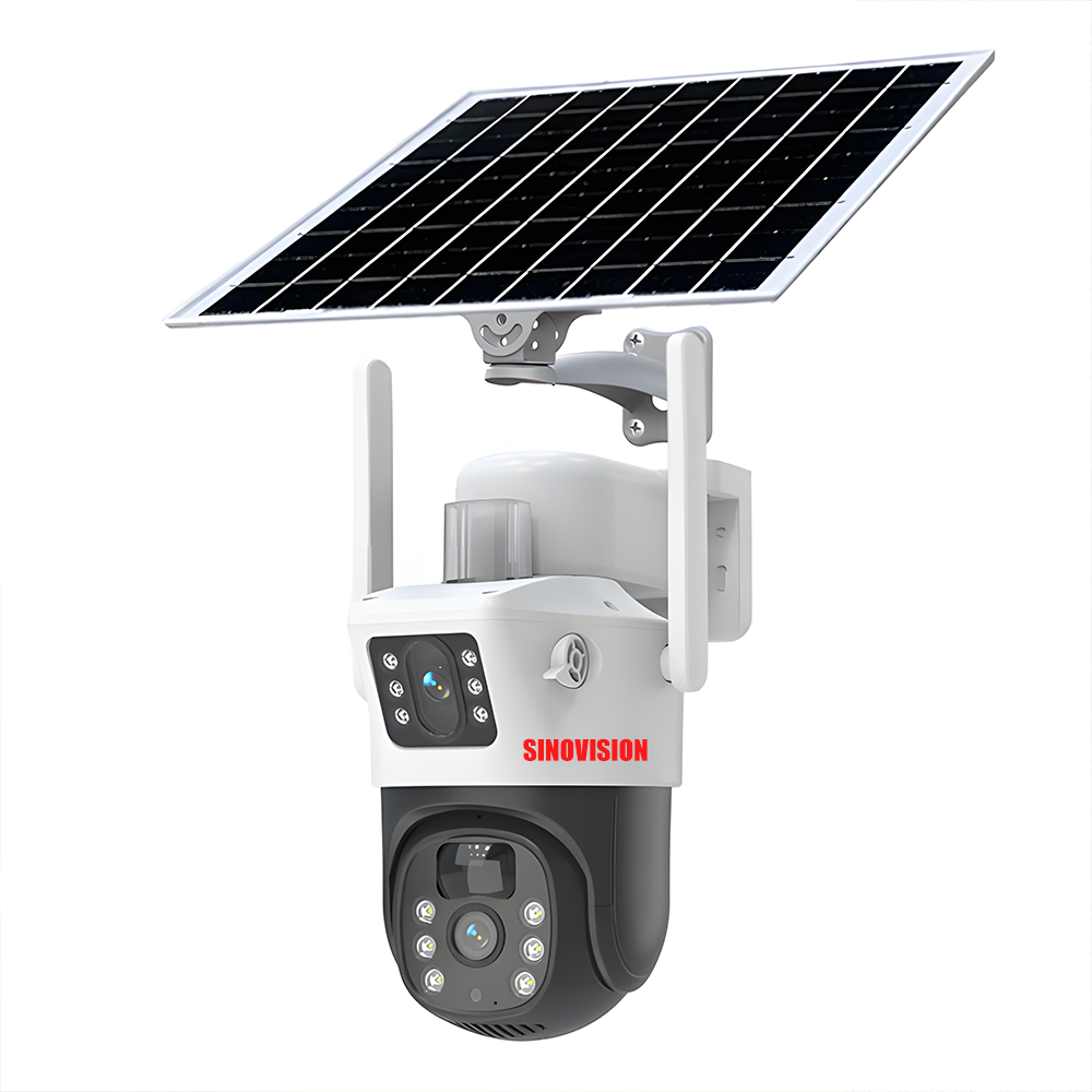4G Dual Lens Solar PTZ Camera